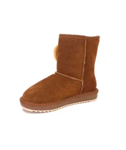 Nathan Baume N78- Daim Marron*Femme Bottines