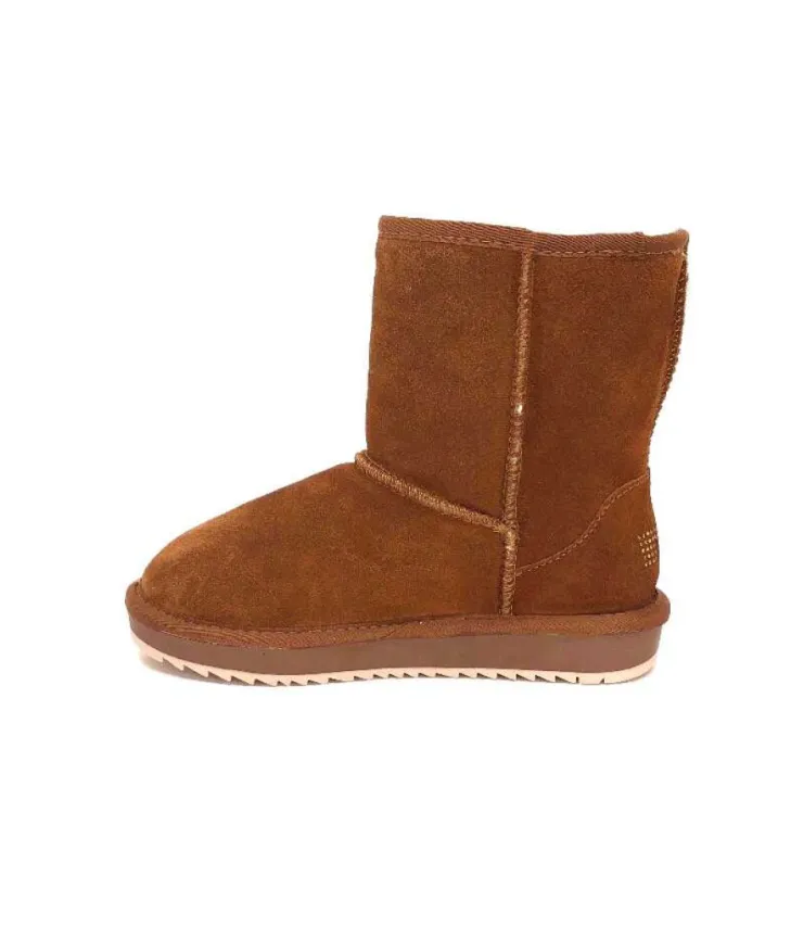 Nathan Baume N78- Daim Marron*Femme Bottines