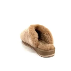 Nathan Baume 232N74-03 Mouton Camel*Femme Pantoufles