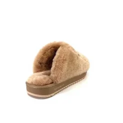 Nathan Baume 232N74-03 Mouton Camel*Femme Pantoufles