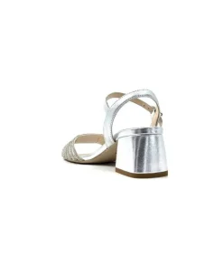 Nero Giardini Nero Gardini 307320 De Cuir Strass Argent*Femme Sandales