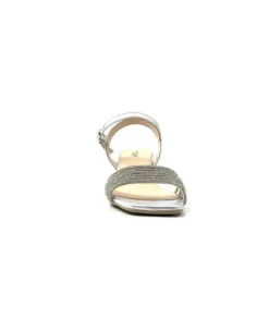 Nero Giardini Nero Gardini 307320 De Cuir Strass Argent*Femme Sandales