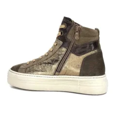 Nero Giardini 17004 Cuir Kaki Militaire*Femme Baskets