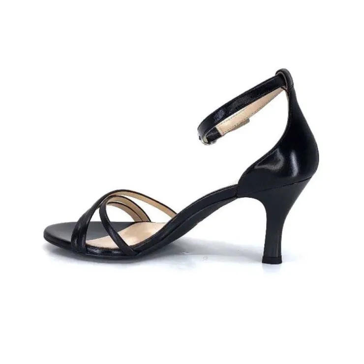 Nero Giardini 18410 Cuir Noir*Femme Sandales