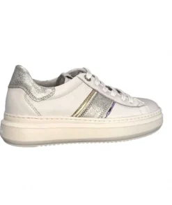 Nero Giardini 306554 D707 Cuir Blanc*Femme Baskets