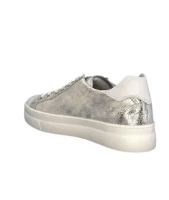 Nero Giardini 306512 D707 Cuir Blanc Argent*Femme Baskets