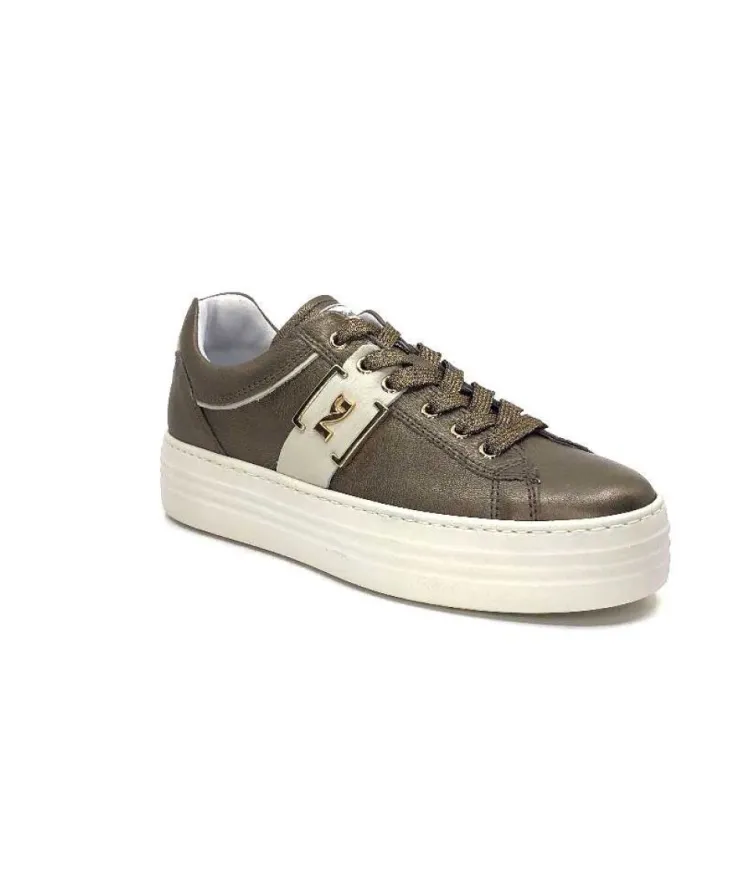 Nero Giardini 1205300 D322 Cuir Bronze*Femme Baskets