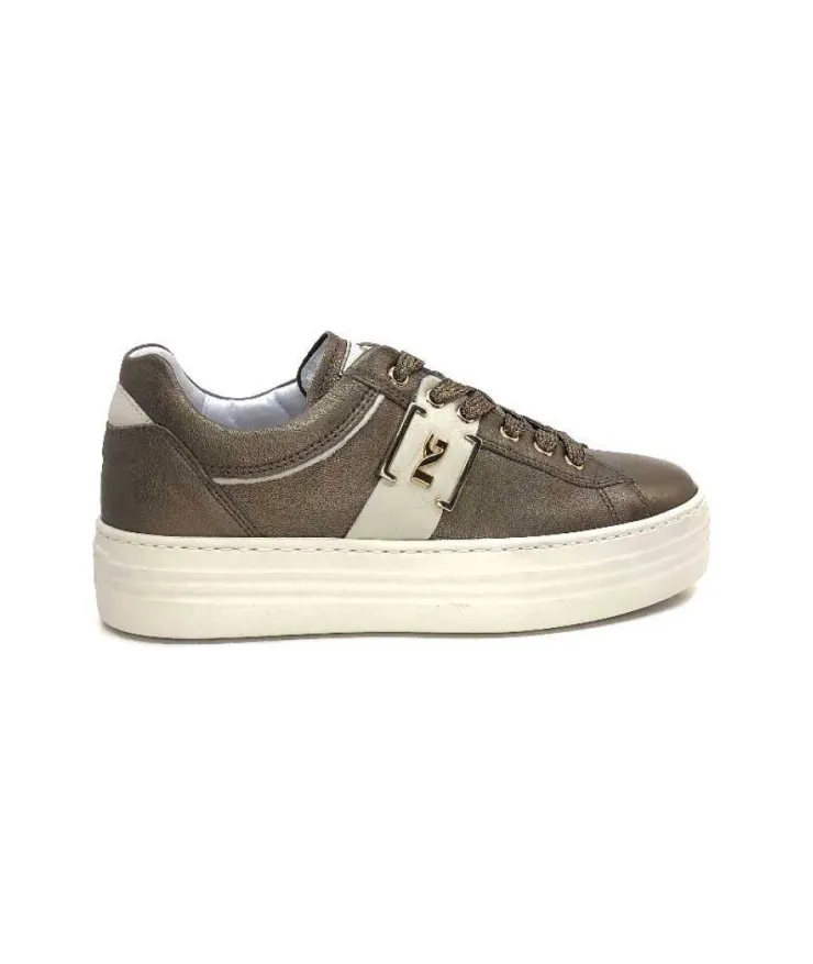 Nero Giardini 1205300 D322 Cuir Bronze*Femme Baskets