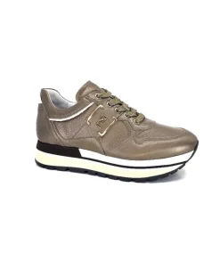 Nero Giardini 05292 D322 Cuir Bronze*Femme Baskets