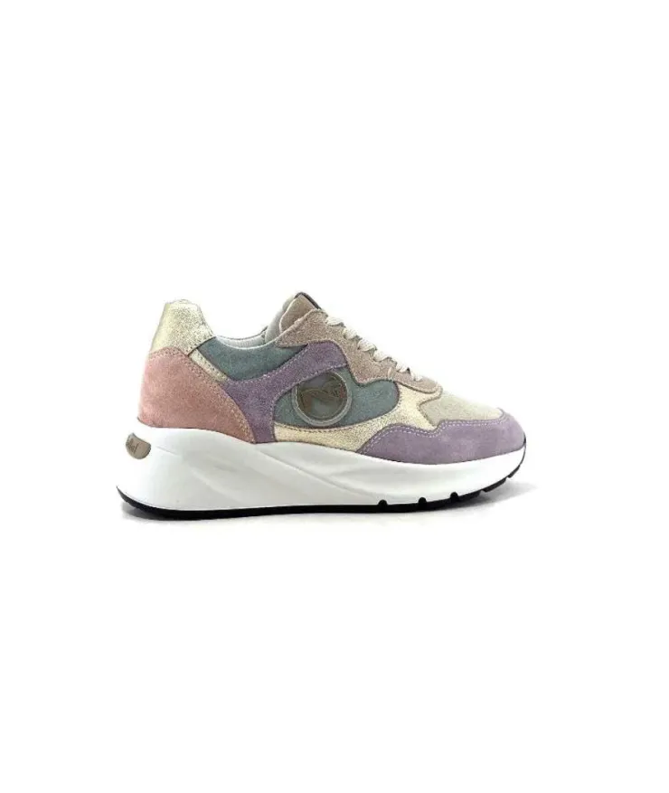 Nero Giardini 306412 D603 Cuir Daim Lilas*Femme Baskets