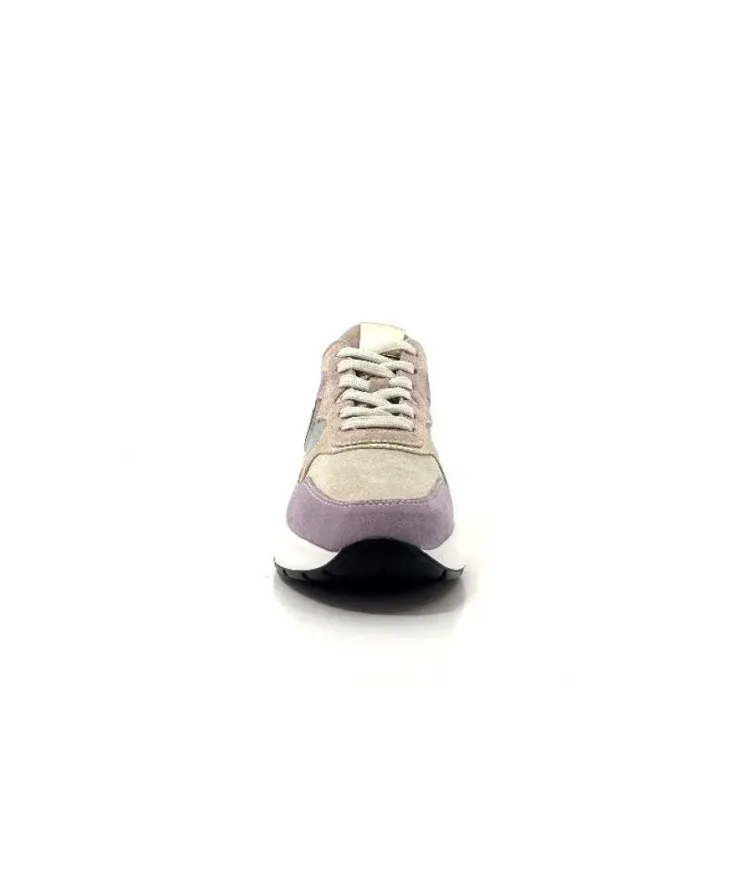 Nero Giardini 306412 D603 Cuir Daim Lilas*Femme Baskets