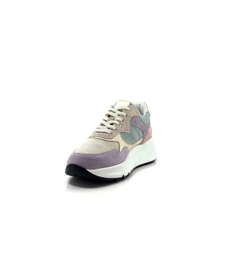 Nero Giardini 306412 D603 Cuir Daim Lilas*Femme Baskets