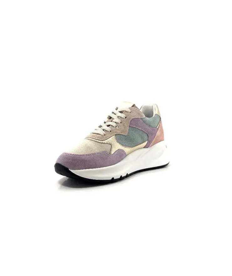 Nero Giardini 306412 D603 Cuir Daim Lilas*Femme Baskets