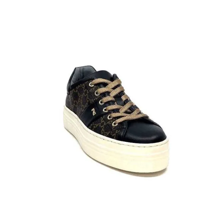 Nero Giardini 1308421 D100 Cuir Noir Imprime*Femme Baskets