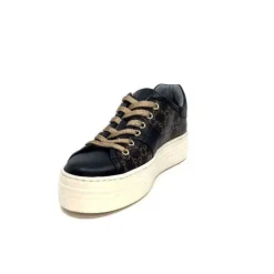 Nero Giardini 1308421 D100 Cuir Noir Imprime*Femme Baskets