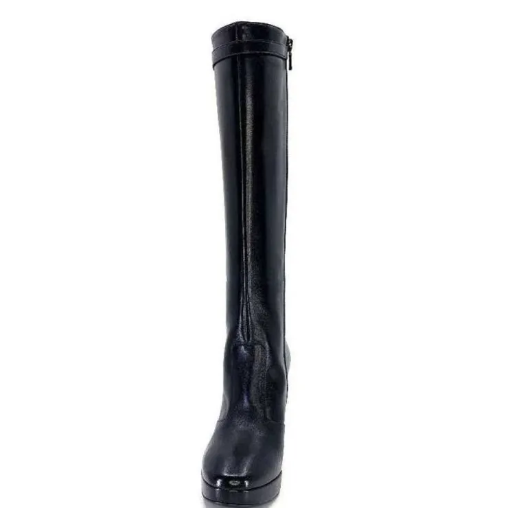 Nero Giardini 1308723 De 100 Cuir Noir*Femme Bottes