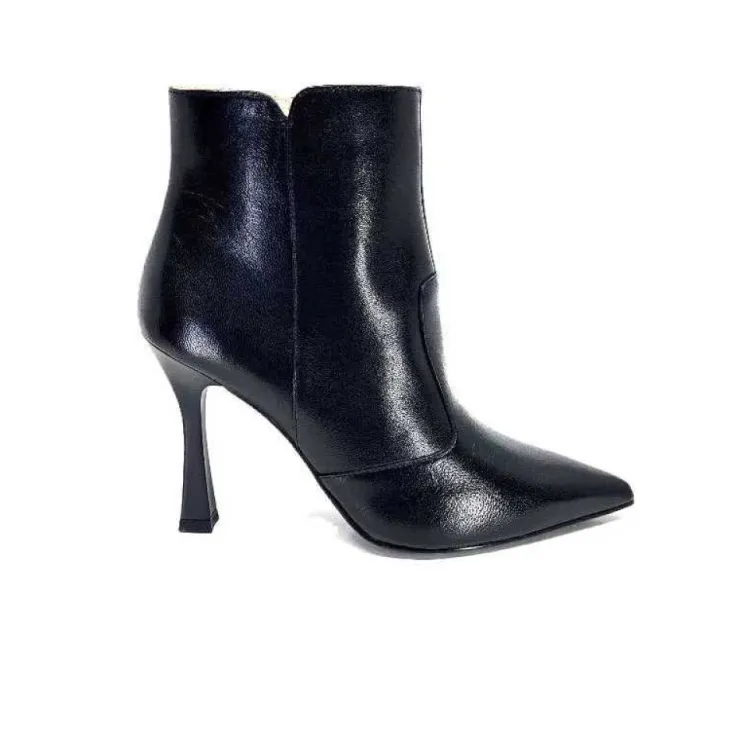 Nero Giardini 1308646 De 100 Cuir Noir*Femme Bottines