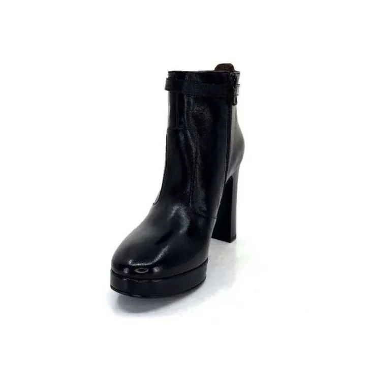 Nero Giardini 1308722 De 100 Cuir Noir*Femme Bottines