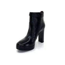 Nero Giardini 1308722 De 100 Cuir Noir*Femme Bottines