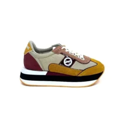 No Name Boom Jogger Daim Moutarde*Femme Baskets