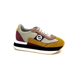 No Name Boom Jogger Daim Moutarde*Femme Baskets