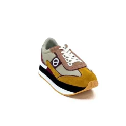 No Name Boom Jogger Daim Moutarde*Femme Baskets