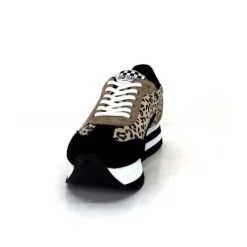 No Name Flex M Jogger Daim Textile Beige Et Noir*Femme Baskets