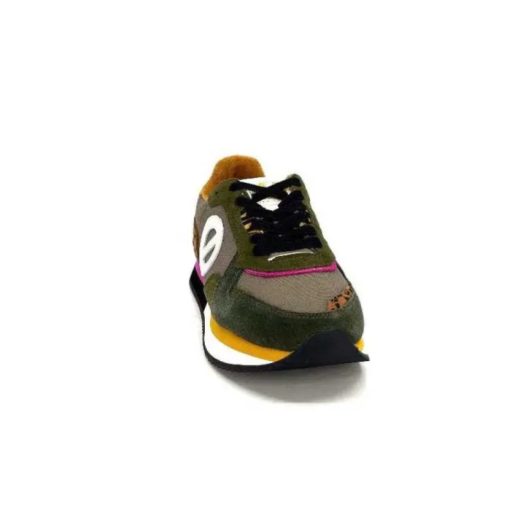 No Name Mia Jogger Olive Taupe Marron*Femme Baskets