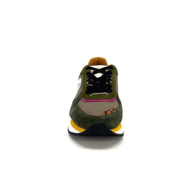No Name Mia Jogger Olive Taupe Marron*Femme Baskets