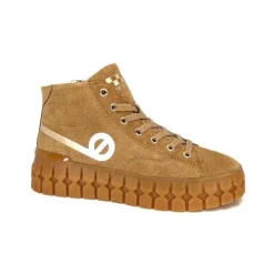 No Name Play Mid Daim Suede Nuts*Femme Baskets
