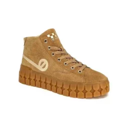 No Name Play Mid Daim Suede Nuts*Femme Baskets