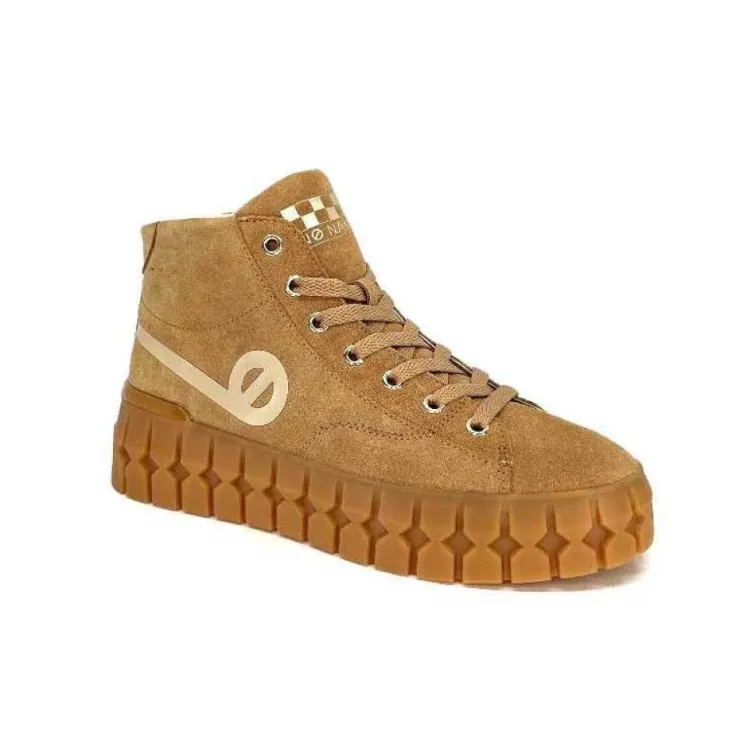 No Name Play Mid Daim Suede Nuts*Femme Baskets
