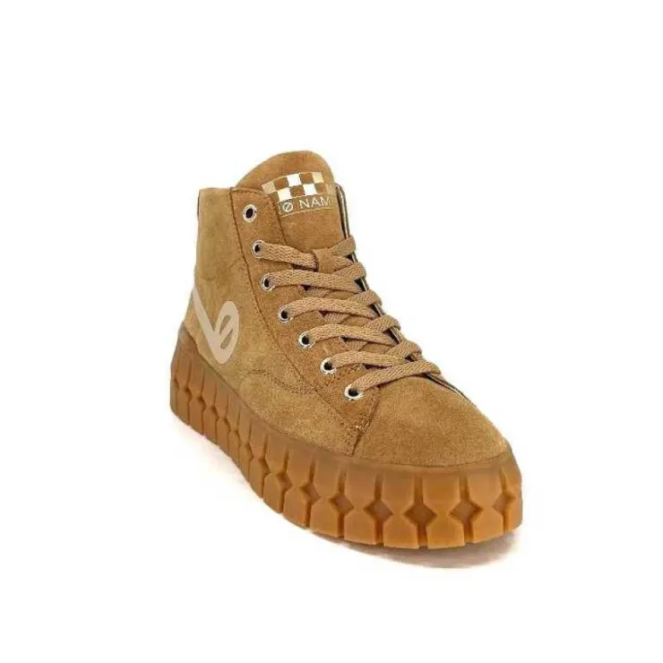 No Name Play Mid Daim Suede Nuts*Femme Baskets