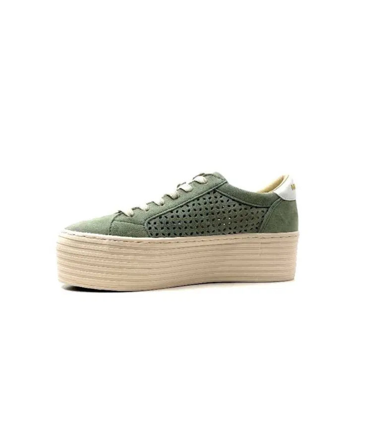 No Name Spice Sneaker Cuir Vert D'Eau*Femme Baskets