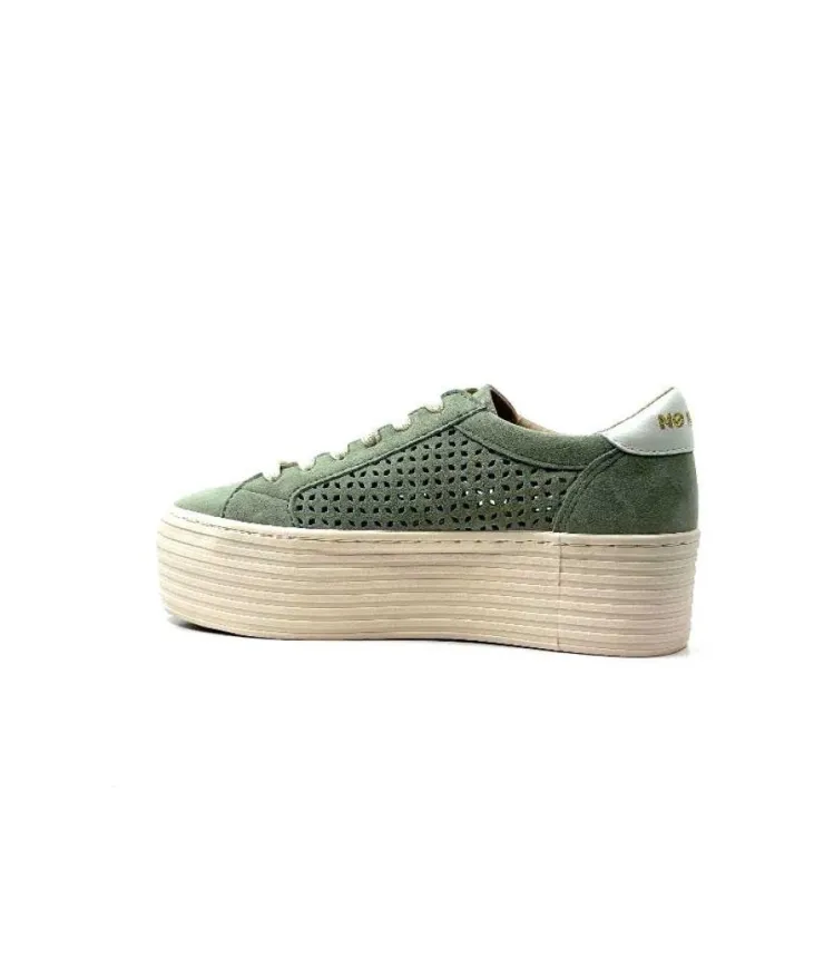 No Name Spice Sneaker Cuir Vert D'Eau*Femme Baskets