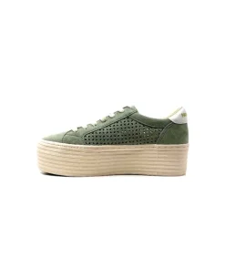 No Name Spice Sneaker Cuir Vert D'Eau*Femme Baskets