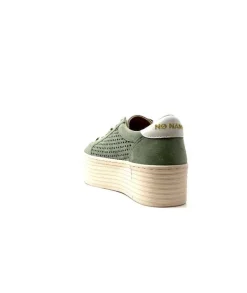 No Name Spice Sneaker Cuir Vert D'Eau*Femme Baskets