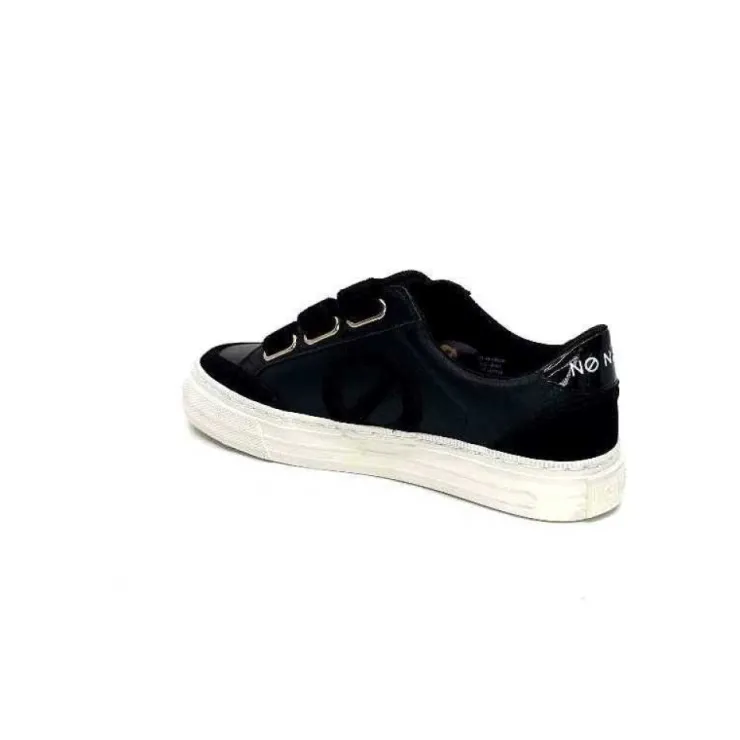 No Name Strike Straps Cuir Noir*Femme Baskets