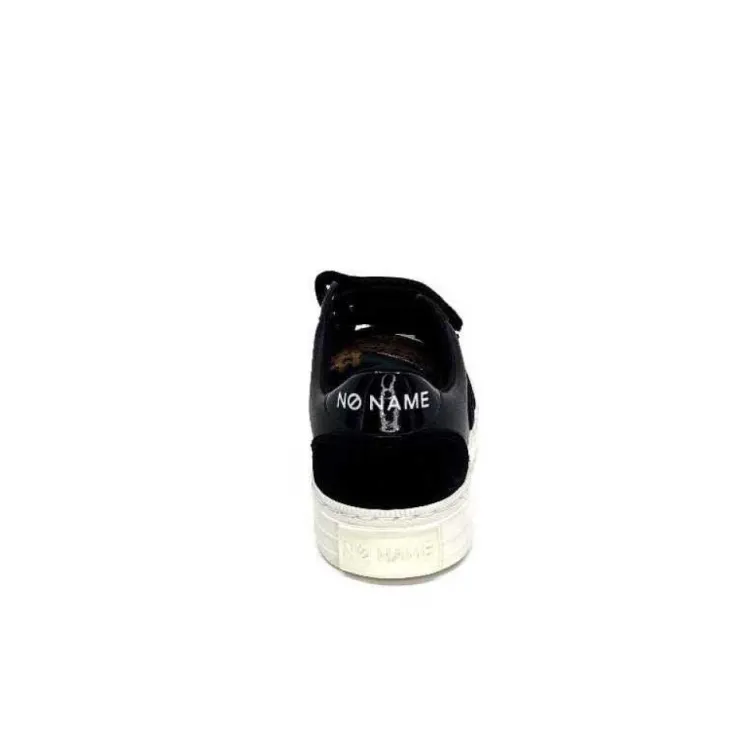No Name Strike Straps Cuir Noir*Femme Baskets