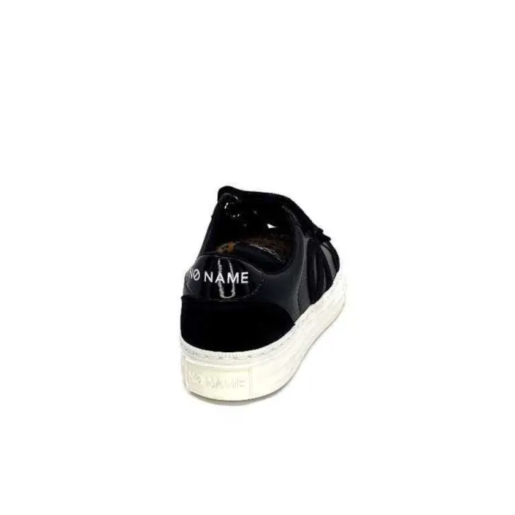 No Name Strike Straps Cuir Noir*Femme Baskets