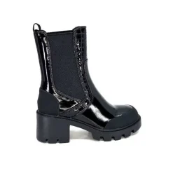 noa harmon 9117 Eros Cuir Vernis Noir*Femme Bottines