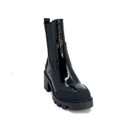 noa harmon 9117 Eros Cuir Vernis Noir*Femme Bottines