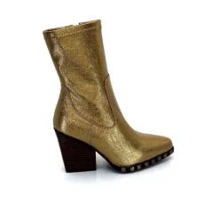 noa harmon 9095 Yvette Cuir Metal Or*Femme Santiags