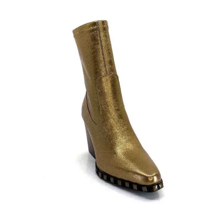 noa harmon 9095 Yvette Cuir Metal Or*Femme Santiags