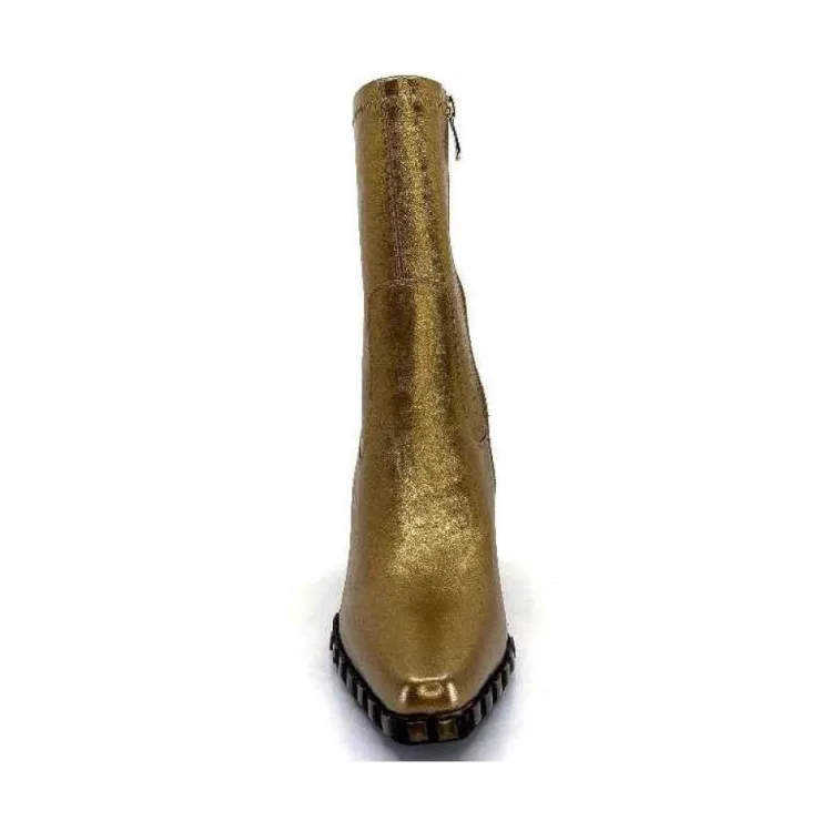 noa harmon 9095 Yvette Cuir Metal Or*Femme Santiags