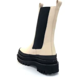 Paloma Barcelo Carmen Cuir Ivory*Femme Bottines