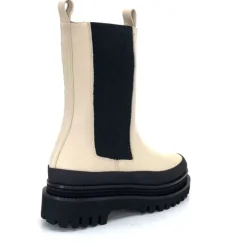 Paloma Barcelo Carmen Cuir Ivory*Femme Bottines