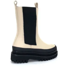 Paloma Barcelo Carmen Cuir Ivory*Femme Bottines