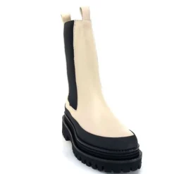Paloma Barcelo Carmen Cuir Ivory*Femme Bottines