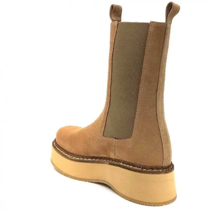 Paloma Barcelo Eerin Daim Nocciolata*Femme Bottines